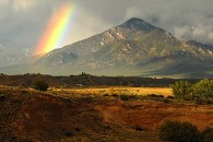 Rainbow over Mtn Rainbow over Mtn
